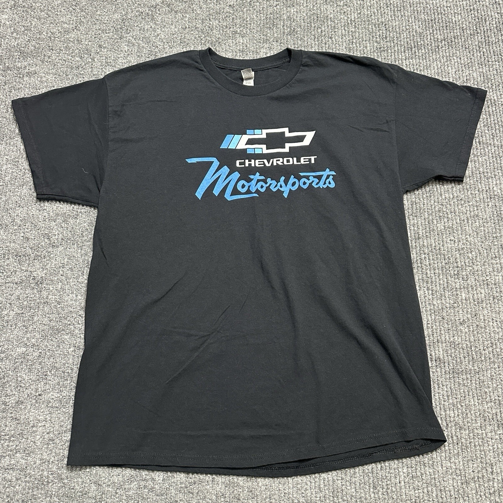 Chevrolet Motorsports Mens Xl Black Shirt Racing Motorsports Nascar Indycar Nhra